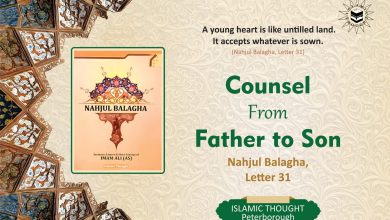 Counsel from Father to Son